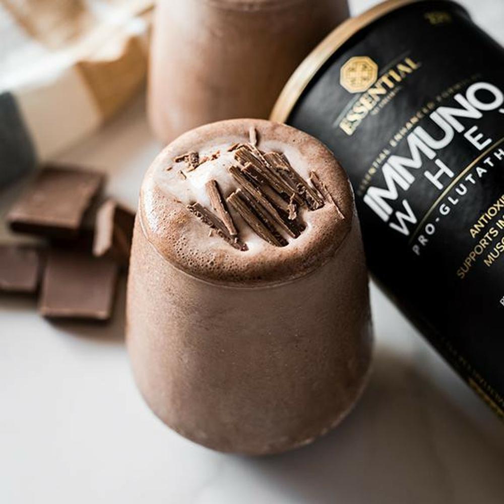 Encontraproduto.com.br - Immuno Whey Pro Glutat Cacao Essential Nutrition 465g