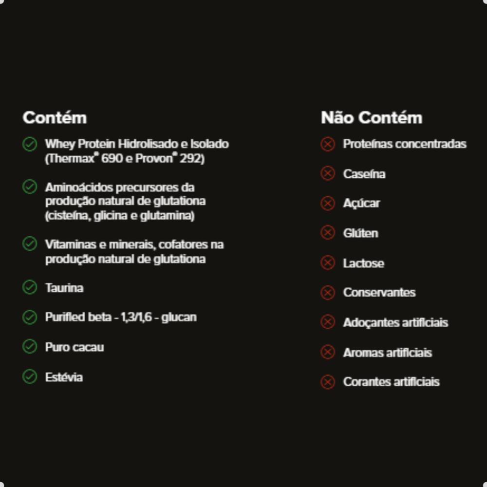 Encontraproduto.com.br - Immuno Whey Pro Glutat Cacao Essential Nutrition 465g