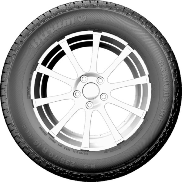 Encontraproduto.com.br - Pneu Aro 18 Barum Bravuris 4x4 225-55r18 98v Fr By Continental