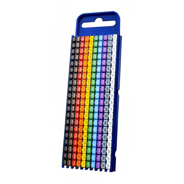 Encontraproduto.com.br - Anilha Wictool W2 (0-9) 2,8-3,8Mm Colorida Embalagem 200 Peças Hellermann