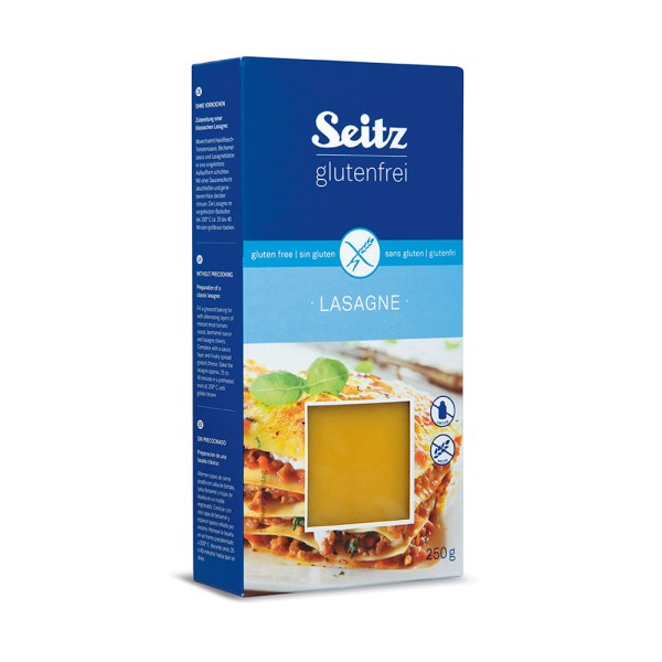 Encontraproduto.com.br - Massa de Lasanha sem Glúten Seitz 200g