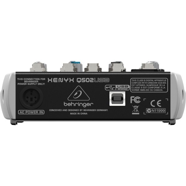 Encontraproduto.com.br - Mesa de Som Q-502 USB - Behringer