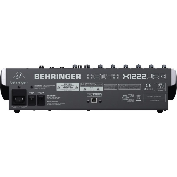 Encontraproduto.com.br - Mesa de Som Xenyx X-1222USB - Behringer