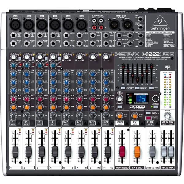 Encontraproduto.com.br - Mesa de Som Xenyx X-1222USB - Behringer