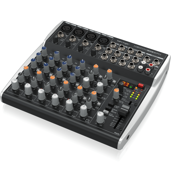 Encontraproduto.com.br - Mesa de Som 12 Canais Streaming USB XENYX 1202SFX - Behringer