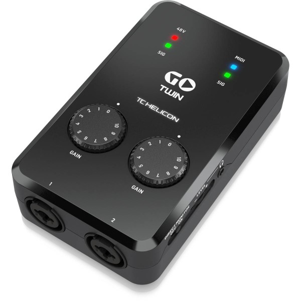 Encontraproduto.com.br - Interface de Áudio / MIDI de 2 Canais GO TWIN - Behringer