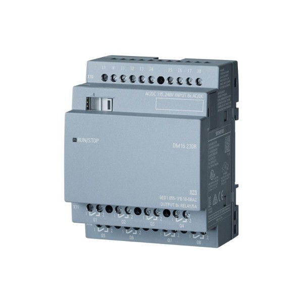 Encontraproduto.com.br - MODULO CLP LOGO 8 ENTRADAS 8 SAIDAS 230V