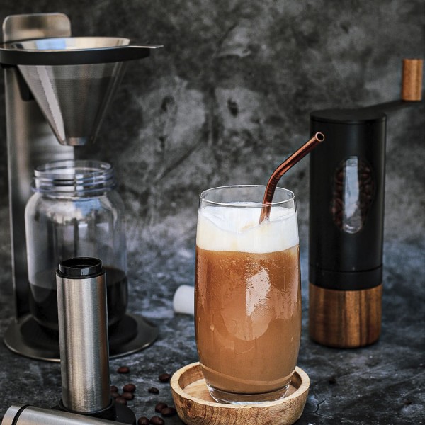 Encontraproduto.com.br - Coador De Café Pour Over com Base em Inox Mr Brew AdHoc