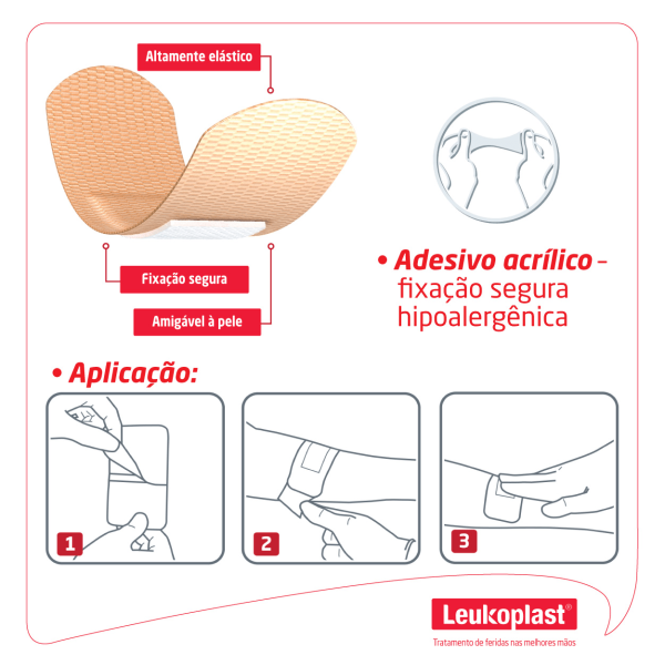 Encontraproduto.com.br - Curativo Leukoplast Elastic Sortido 4T