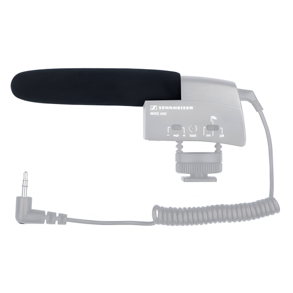 Encontraproduto.com.br - Espuma Windshield para Microfone Shotgun Sennheiser MKE 400