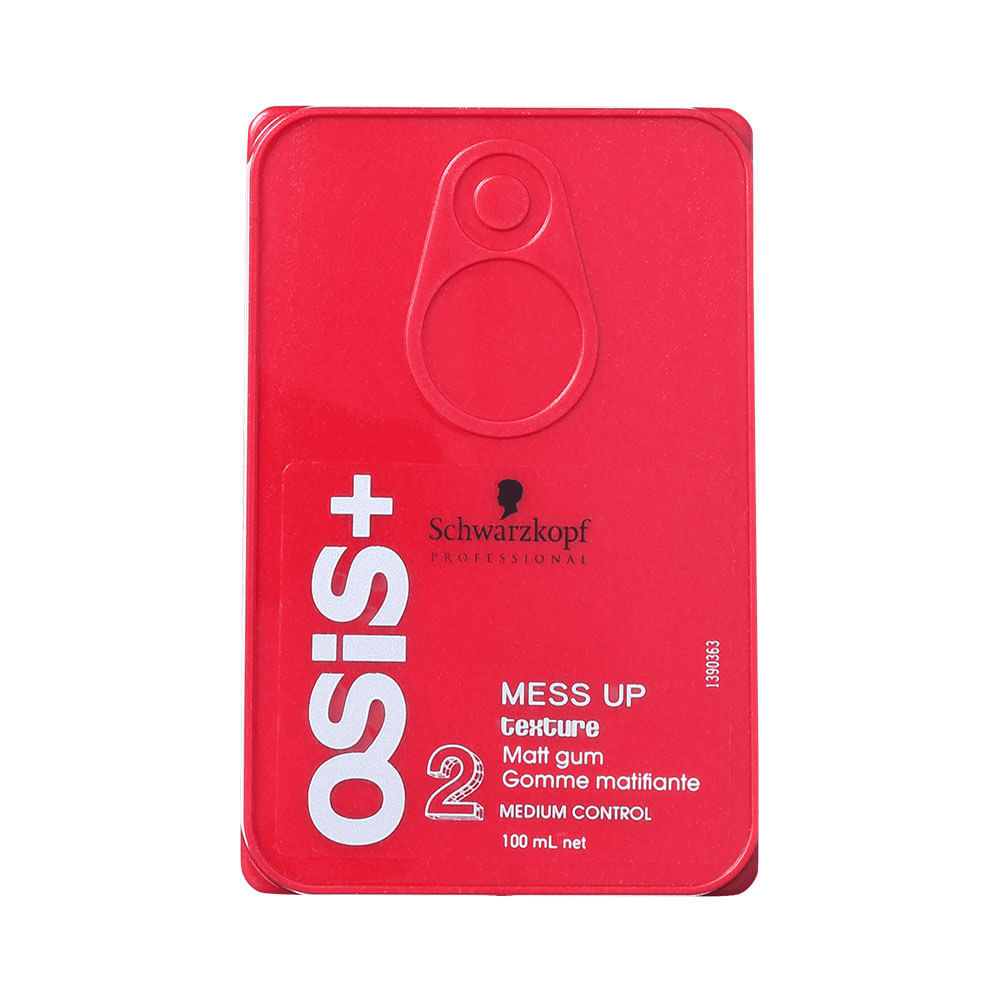 Encontraproduto.com.br - Pomada Schwarkopf Modeladora Matte Osis Mess Up 2 - 100ml