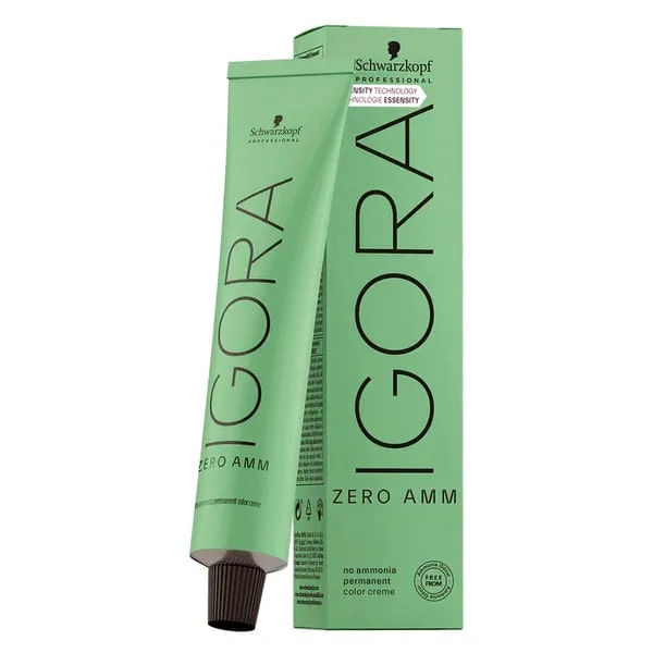 Encontraproduto.com.br - Tinta Zero Amonia 60ml 7.0 Louro Medio - Igora Royal