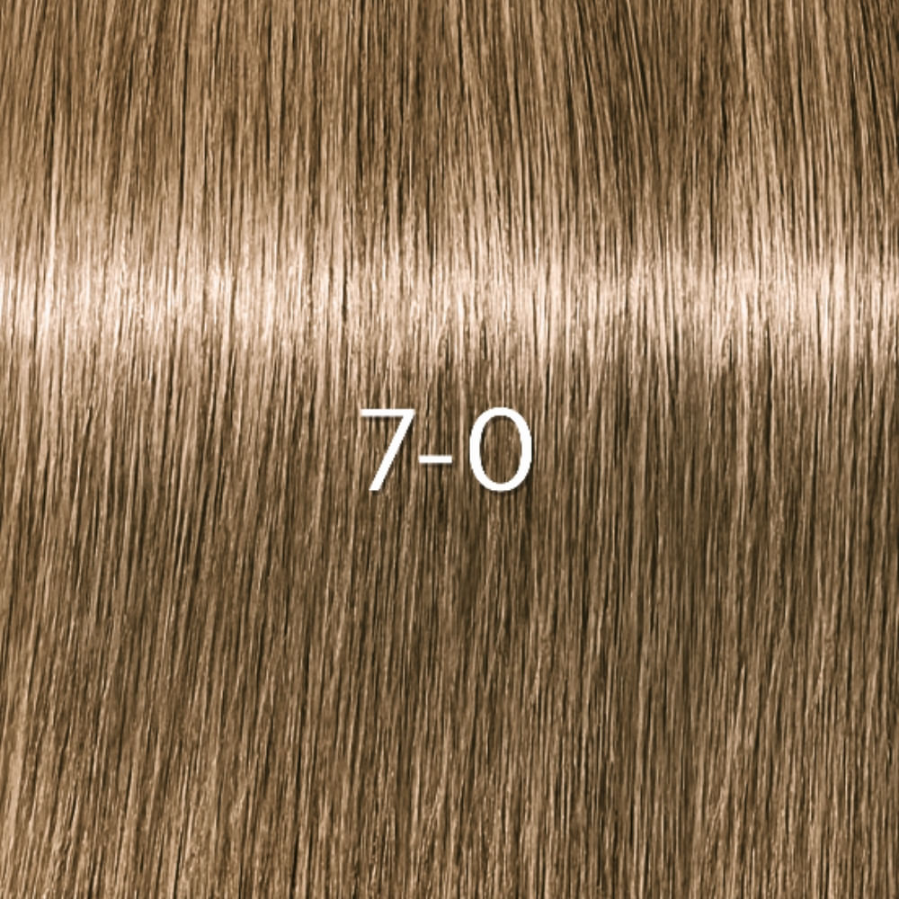 Encontraproduto.com.br - Tinta Zero Amonia 60ml 7.0 Louro Medio - Igora Royal
