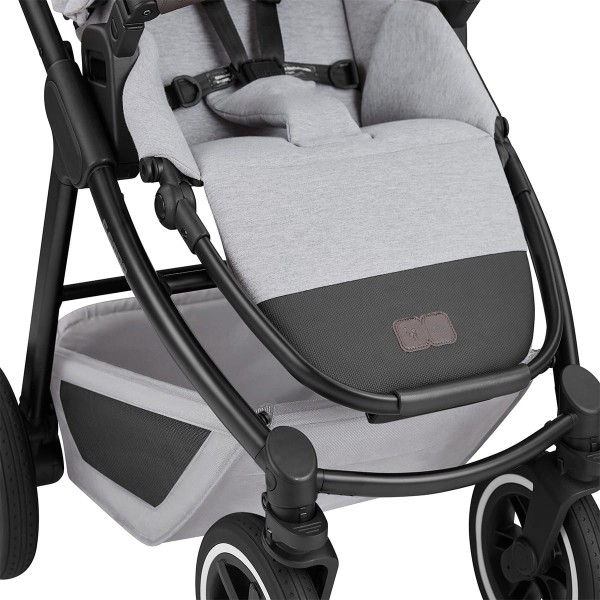 Encontraproduto.com.br - Carrinho Bebê Compacto Reversível Reclinável Até 15kg 3 em 1 Travel System Samba Mineral ABC Design