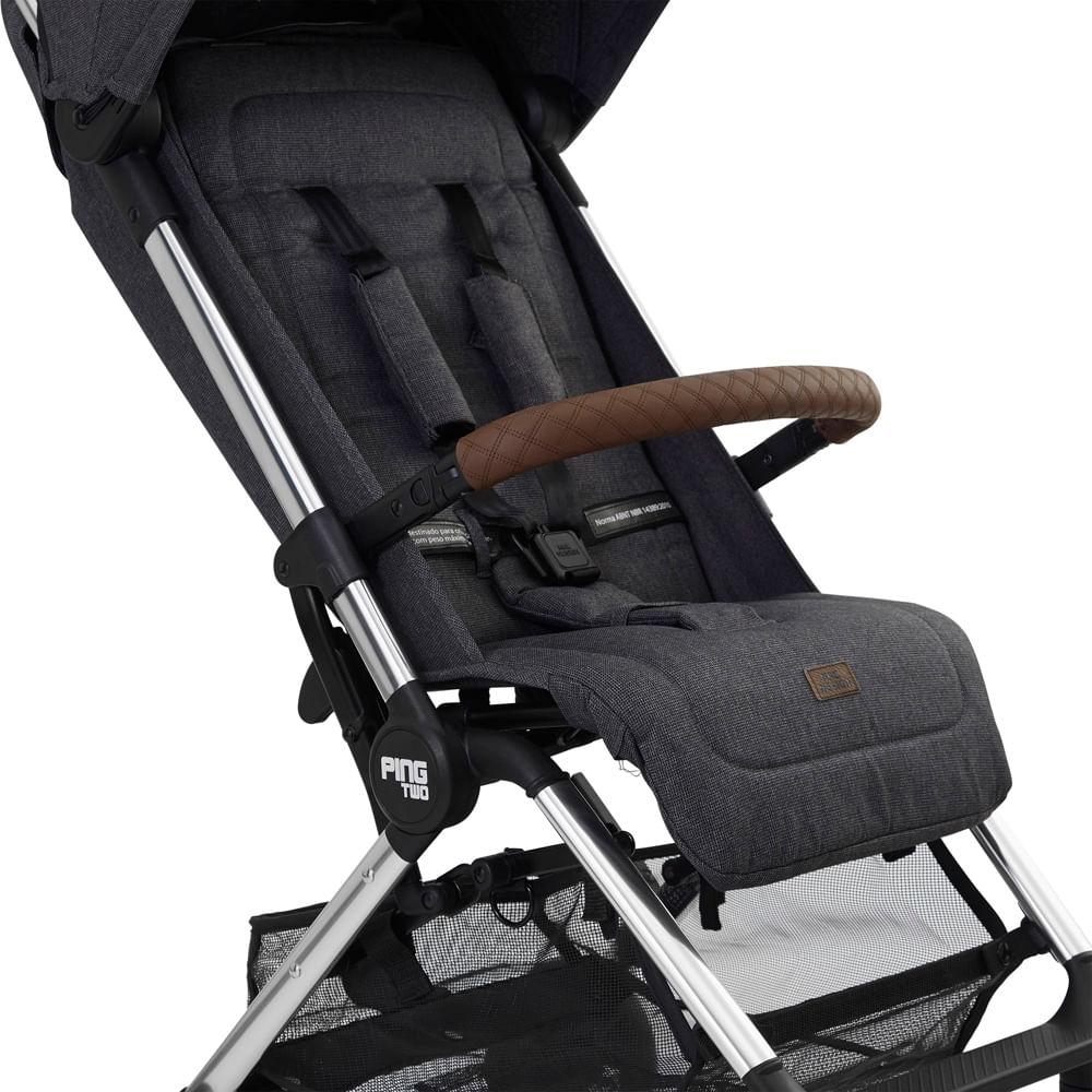 Encontraproduto.com.br - Carrinho de Bebê Abc Design Ping Two Diamond Asphalt