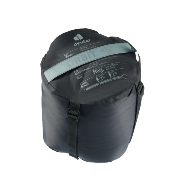Encontraproduto.com.br - Saco de dormir Deuter Orbit +5° tipo sarcógafo