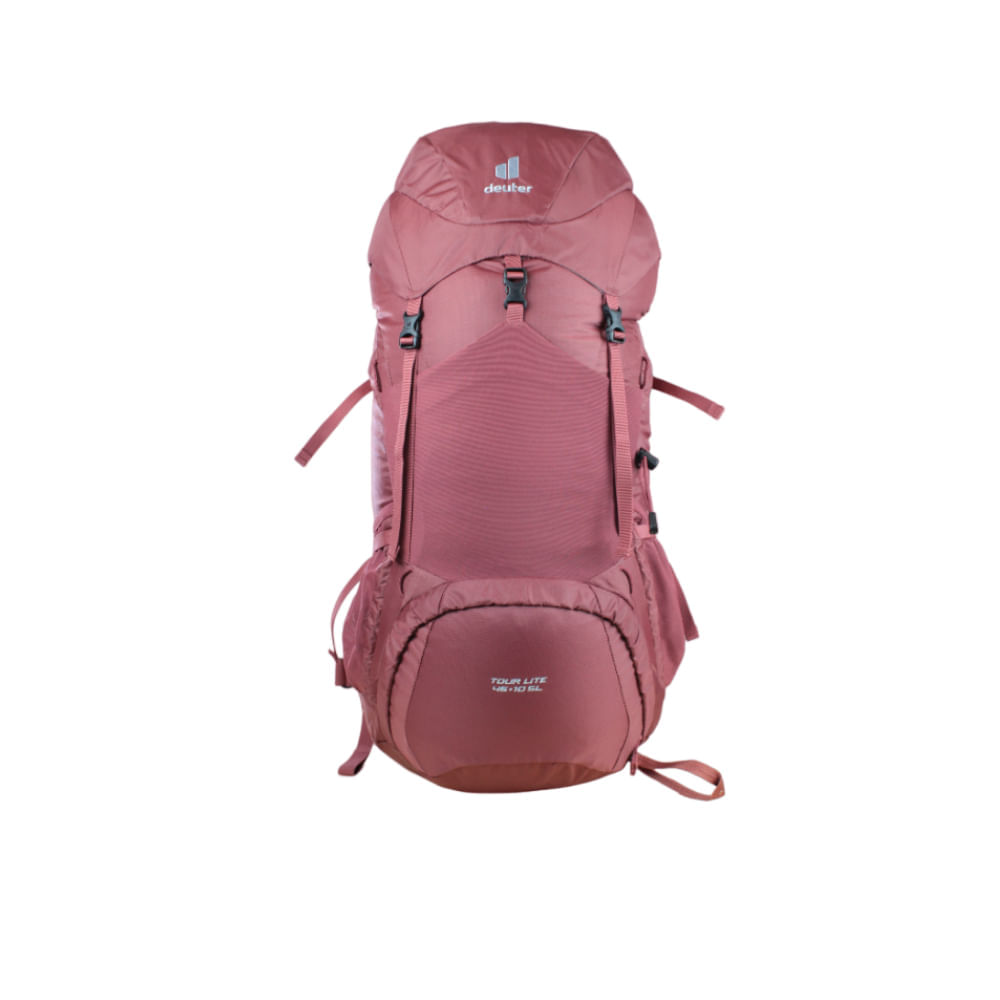 Encontraproduto.com.br - Mochila Tour Lite 45+10 SL Deuter com ergonomia desenhada para a anatomia feminina