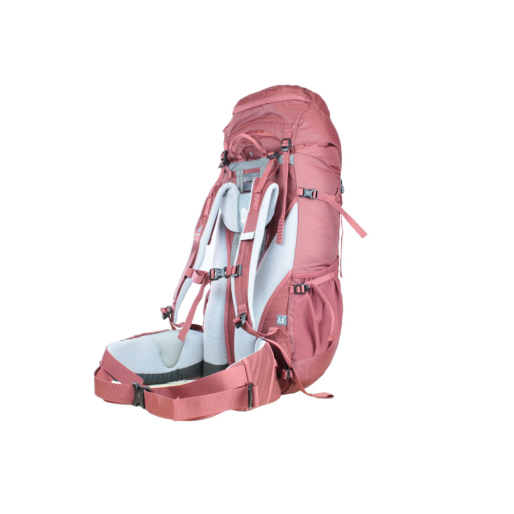 Encontraproduto.com.br - Mochila Tour Lite 45+10 SL Deuter com ergonomia desenhada para a anatomia feminina