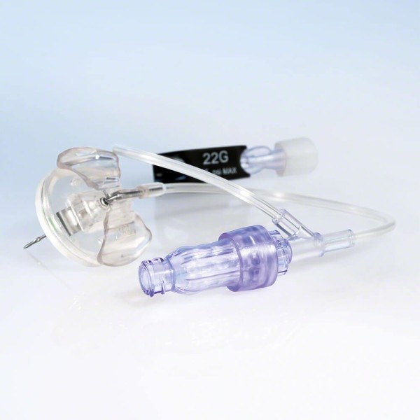 Encontraproduto.com.br - Agulha de Segurança Punção Cateter Totalmente Implantável Surecan Safety II 20G 20mm - BBraun