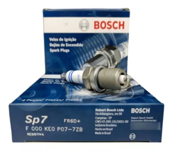Encontraproduto.com.br - Jogo Vela de Ignição Fiat Marea 2.0 20v 98 a 2007 F000KE0P07 Bosch