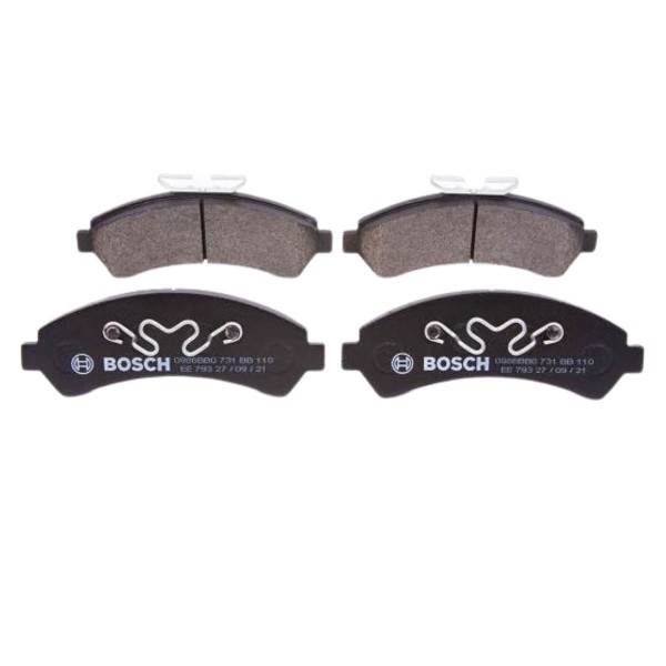 0986Bb0731 - Pastilha Freio Diant Delphi - Blazer Trailblazer,Blazer Base, Extreme - Bosch