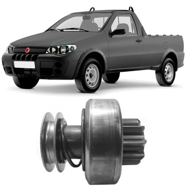 Encontraproduto.com.br - Bendix Impulsor Fiat Palio 2000 a 2011 Bosch