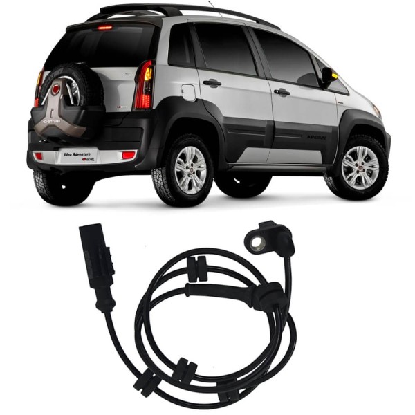 Encontraproduto.com.br - Sensor Freio Abs Fiat Idea 2010 a 2016 Traseiro Passageiro