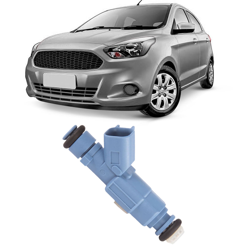 Encontraproduto.com.br - Bico injetor ka 1.0 3 cil. flex = use flauta completa bbf000kv1356