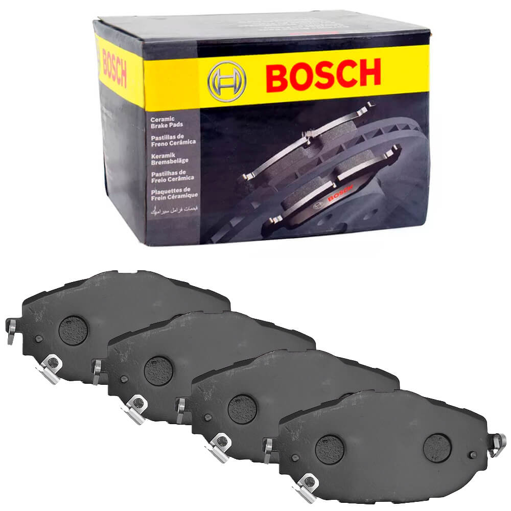 Kit Pastilha Freio Dianteira Corolla 1.8 2.0 16V 2014 a 2019 Bosch 0986BB0995