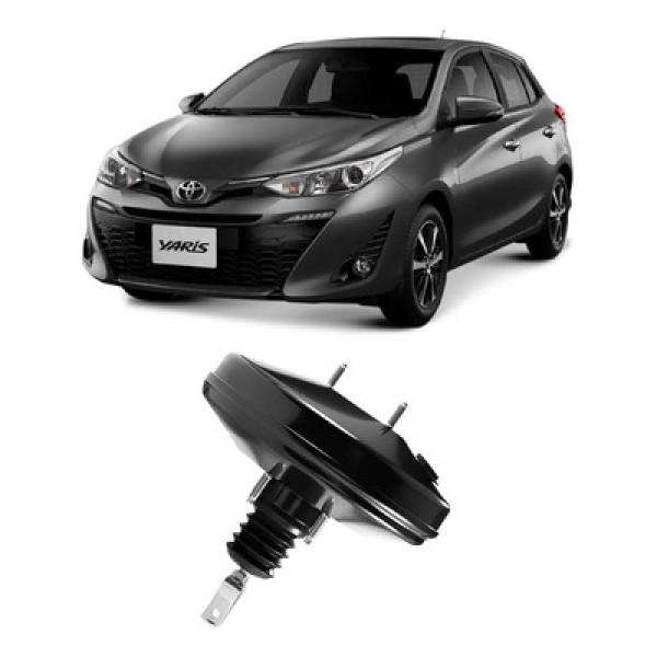 Encontraproduto.com.br - Servo Freio Hidrovácuo Toyota Yaris 1.3 1.5 2018 a 2023 Bosch 0204864089