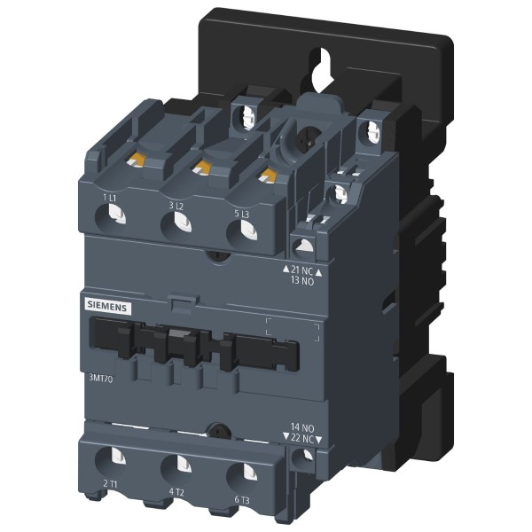 Encontraproduto.com.br - Contator 3 Pólos 40A 220V 50/60Hz 1Na+1Nf 3Mt7040-3Aa11-0An2 Siemens