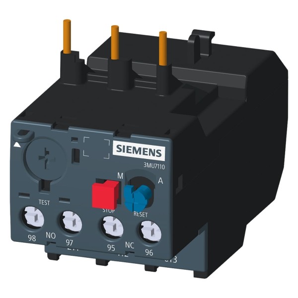 Encontraproduto.com.br - Relé Bimetálico 7,0-10A 3Mu7110-0Ma0 Para Contator 3Mt7 Siemens