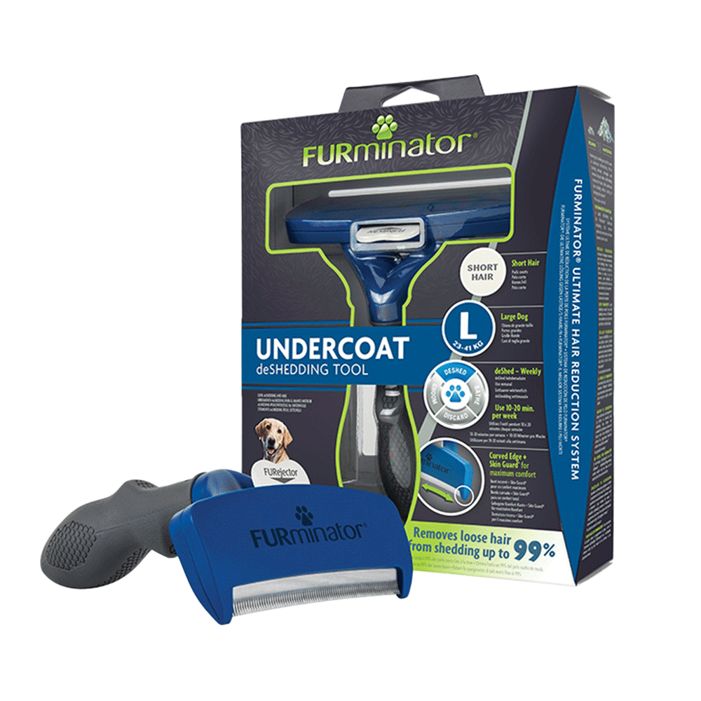 Furminator Grande para Cães de Pelo Curto