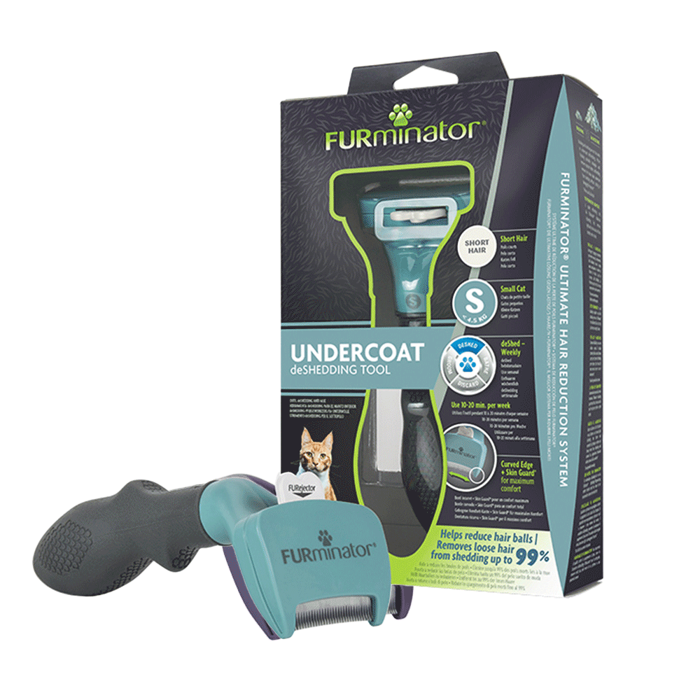 Furminator Pequeno para Gatos de Pelo Curto