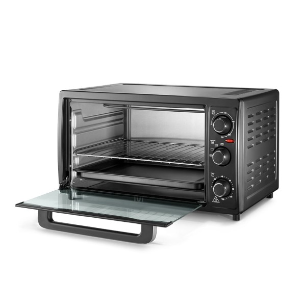 Encontraproduto.com.br - Forno Elétrico 46L 220v-1500w Preto com 3 Funções - Seletor de Temperatura e Time Multilaser - CE026OUT [Reembalado]