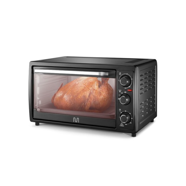 Encontraproduto.com.br - Forno Elétrico 46L 220v-1500w Preto com 3 Funções - Seletor de Temperatura e Time Multilaser - CE026OUT [Reembalado]