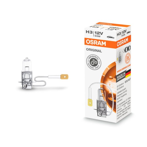 Encontraproduto.com.br - LAMPADA OSRAM H3 12V 55W STANDARD (64151) - OSR64151 H3
