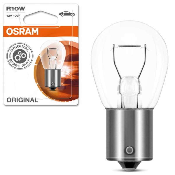 Encontraproduto.com.br - Lâmpada Osram Halógena P21 Standard Original Line 3200K 12V 21W Pisca Dianteiro Traseiro Freio