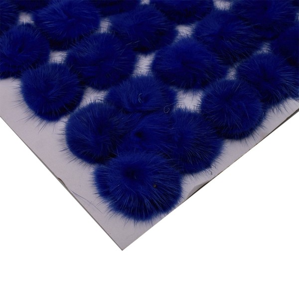Encontraproduto.com.br - POMPOM PARA COLAGEM 40MM EM POLIESTER CARTELA COM 50 PEÇAS