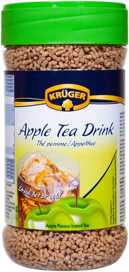 Encontraproduto.com.br - Chá de Maçã Adoçado Instantâneo Krüger 400g