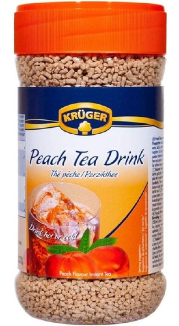 Encontraproduto.com.br - Chá Importado Instantâneo Peach Krüger 400g