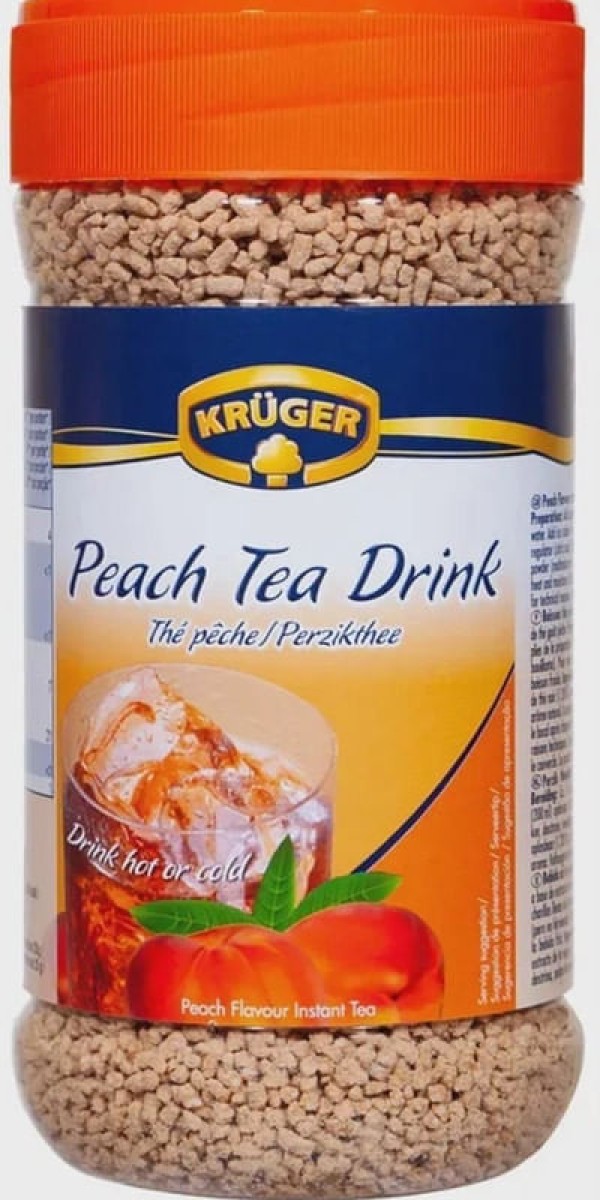 Encontraproduto.com.br - Chá Importado Instantâneo Peach Krüger 400g