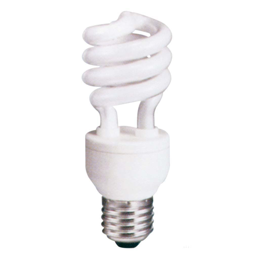 Lâmpada eletrônica fluorescente Osram Twist 220V 18W 2700K amarela