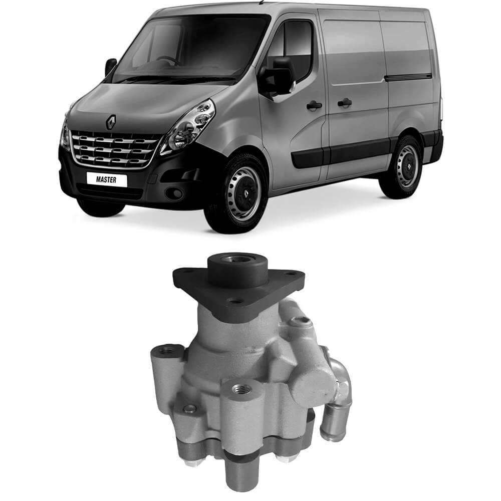 Bomba Direção Hidráulica Renault Master 2.3 16V M9T 2014 a 2024 TRW JPR1087