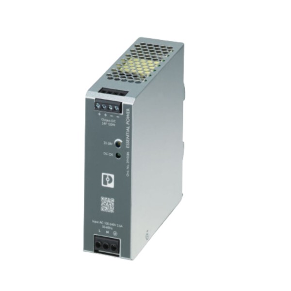 Fonte de Alimentação Chaveada 5A Essential-Ps/1Ac/24Dc/120W/Ee 2910586 Phoenix Contact