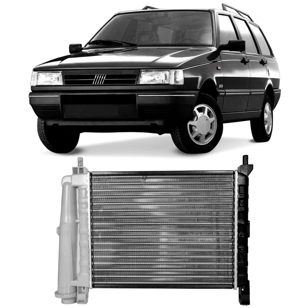 Encontraproduto.com.br - Radiador Uno 1.3 84 a 89 Sem Ar Expandido MAHLE CR352000S
