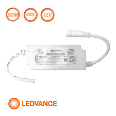 Encontraproduto.com.br - Driver Para Fita Led  60W 12V Bivolt IP67 Externo Ledvance