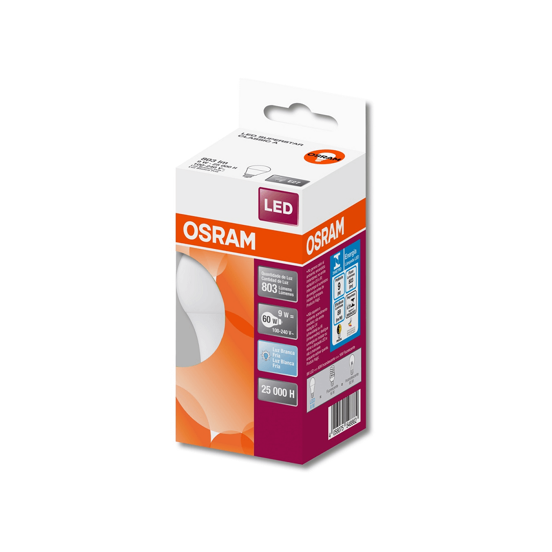 Encontraproduto.com.br - Lâmpada Led Ledvance 9W Bivolt Unidade