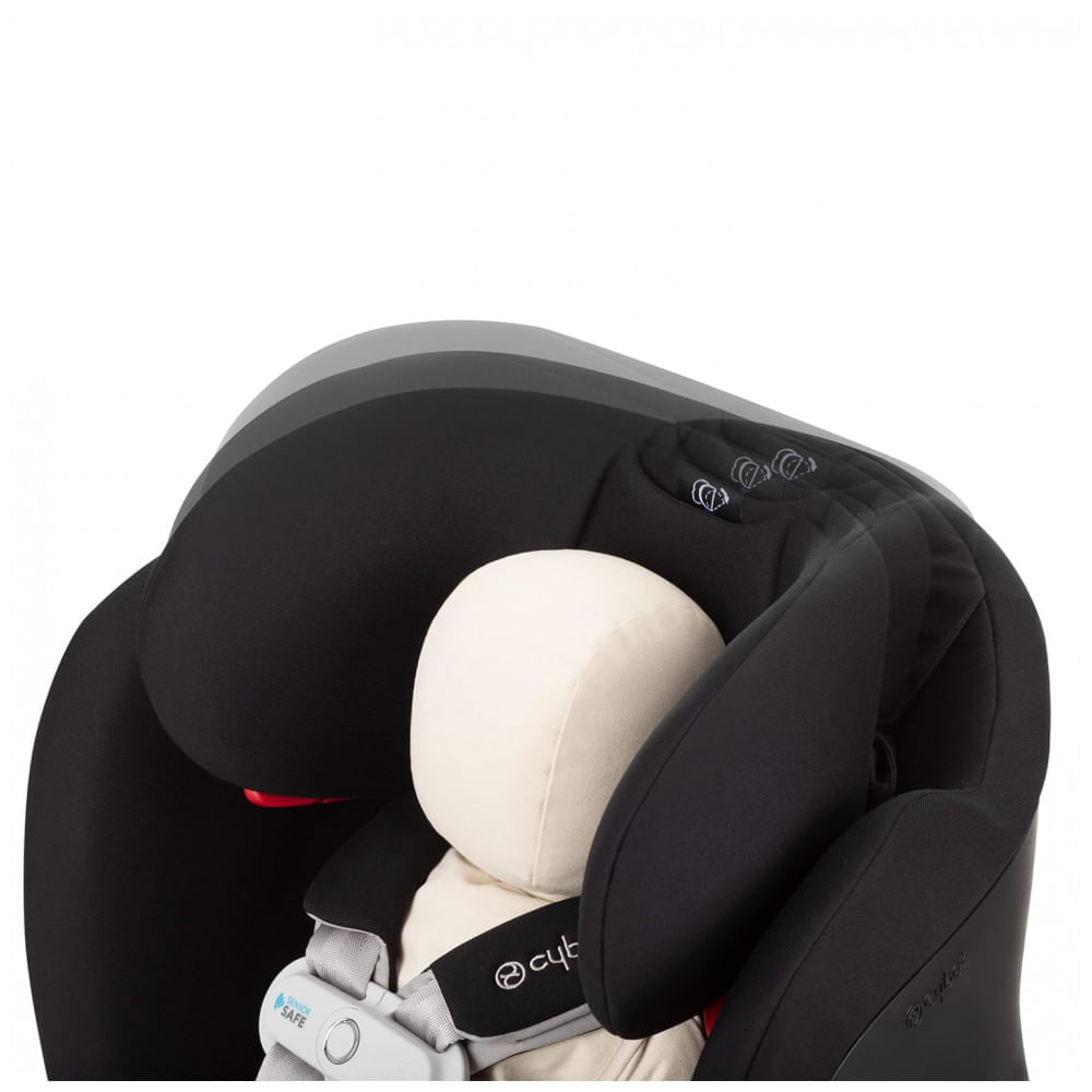 Encontraproduto.com.br - Cadeira de Bebê para Carro Gold Eternis S Conversível com Sensor de Temperatura, CYBEX 518002887, Preto
