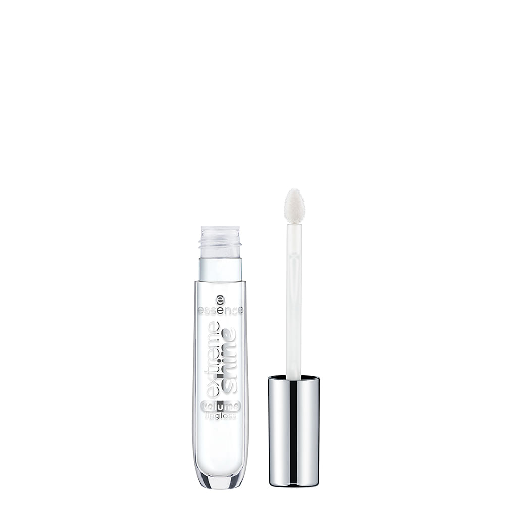 Gloss Labial Líquido Cintilante Essence Extreme Shine Volume 01 Crystal Clear 5 ml